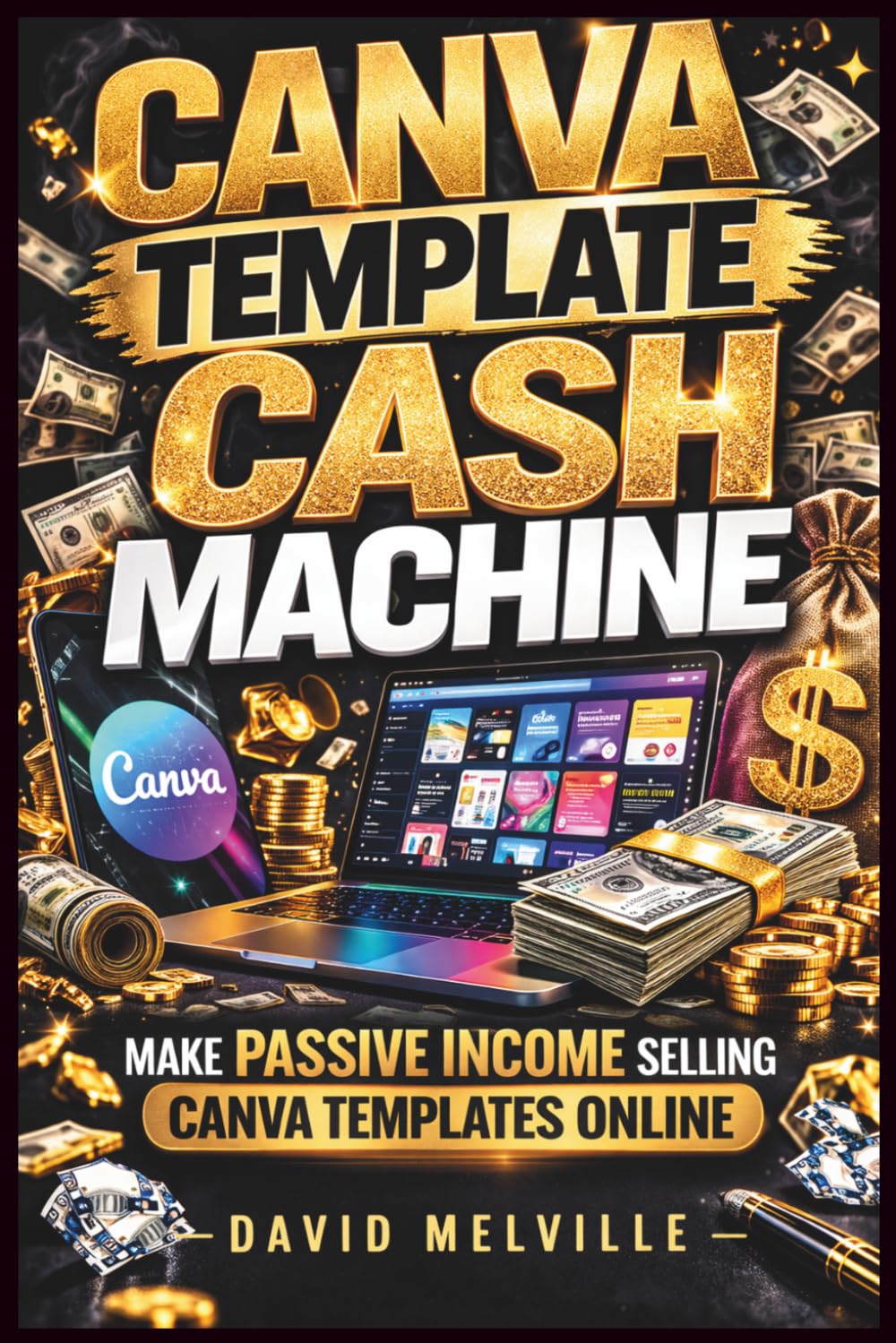 Canva Template Cash Machine: How to Create and Sell Profitable Canva Templates on Etsy and Online Marketplaces