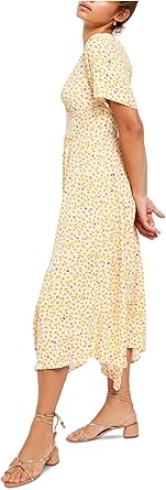 Free people in full bloom midi dress Clearance