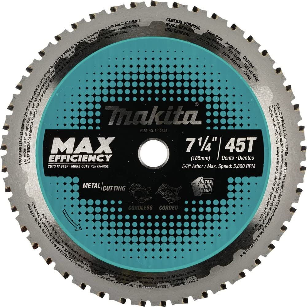 Makita SPECIALIZED Efficut Metal Circular Saw Blade 185mm 45T 30mm