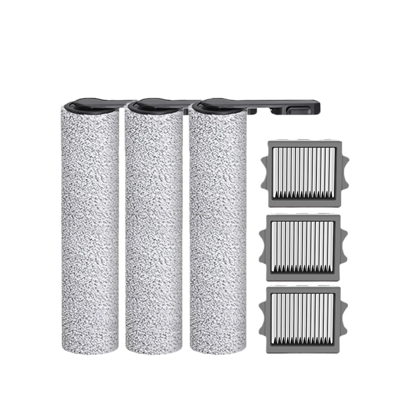 Staubsauger-Fiter-Set, Kompatibel Mit Tineco, GO H20 HammerHead Akku-Bodenreiniger, Bürstenrolle, Filter, Wassertank, Ersatz-Ersatzteile(OPT 4)