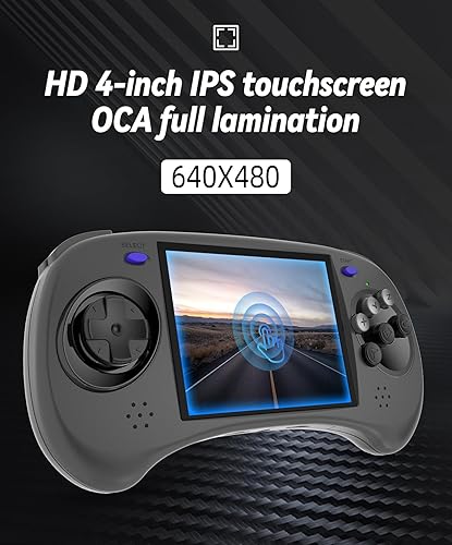 Miniatura 4 de RG ARC-D - Consola de juegos de mano retro de 4 pulgadas, pantalla IPS Linux y Android 11, sistema RK3566 CPU 64Bit Reproductor de videojuegos