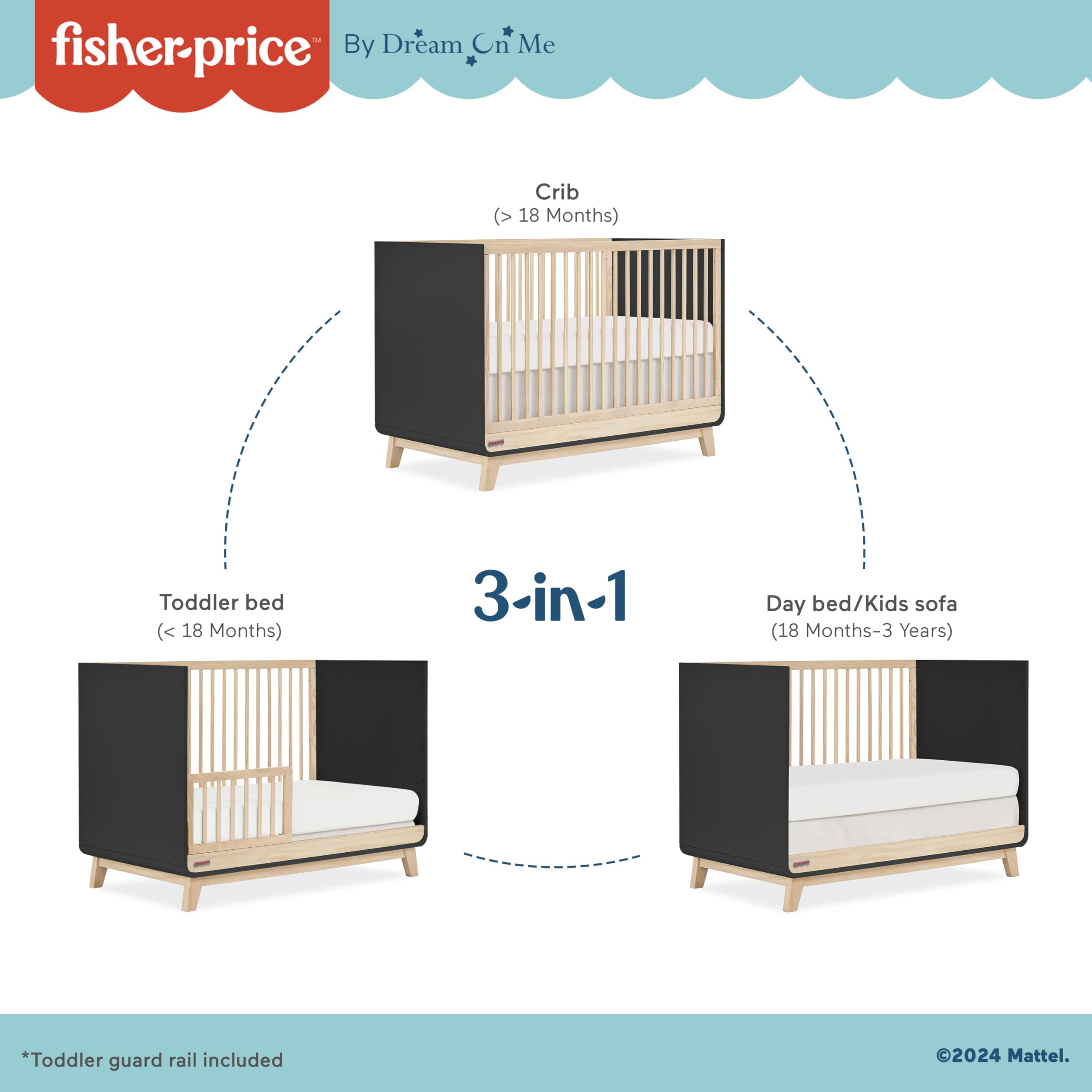 Fisher Price Crib Conversion Kitnull
