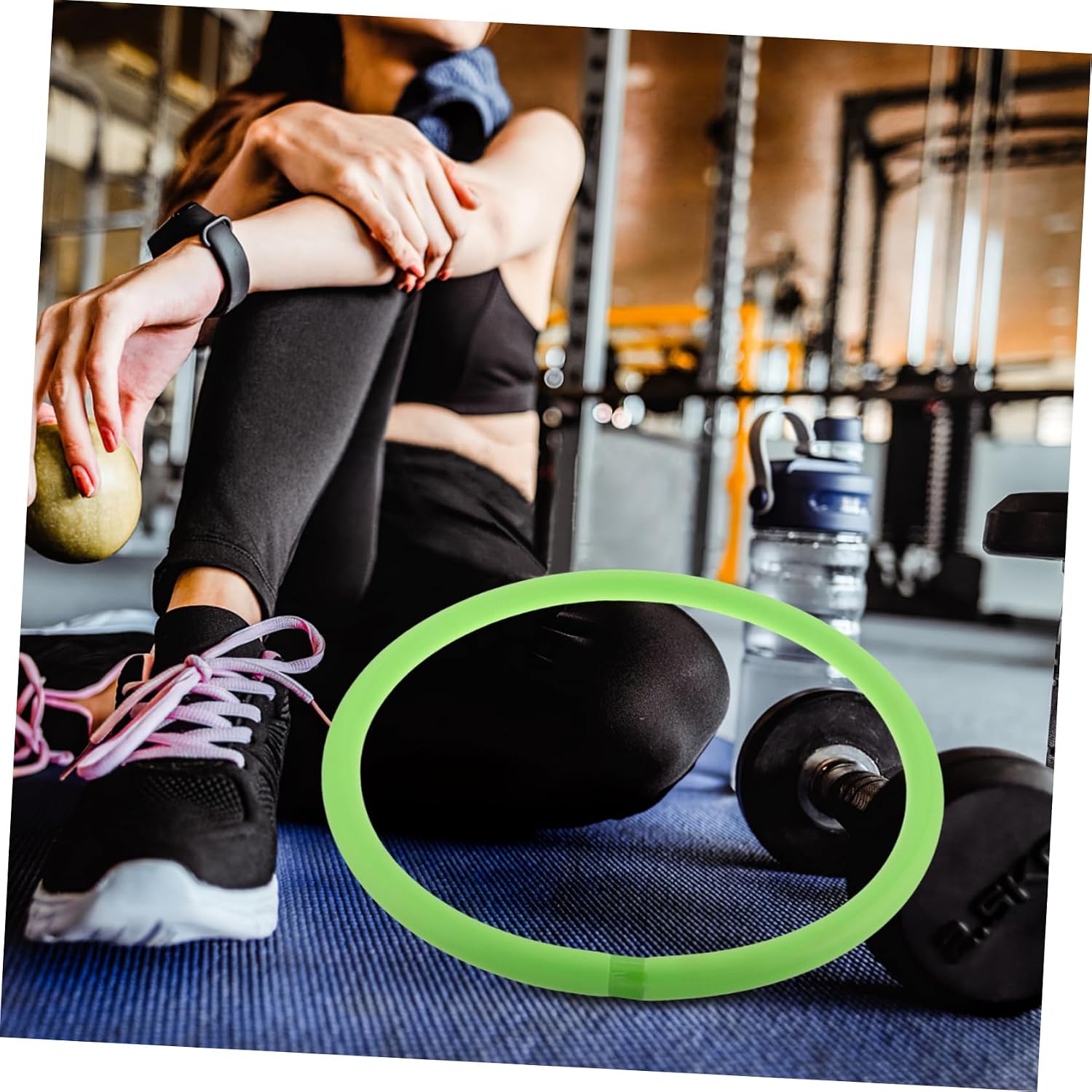 BESTonZON Arm Exercise Hoop for Arm Workout Tool Yoga Accessories Upper Body Fitness