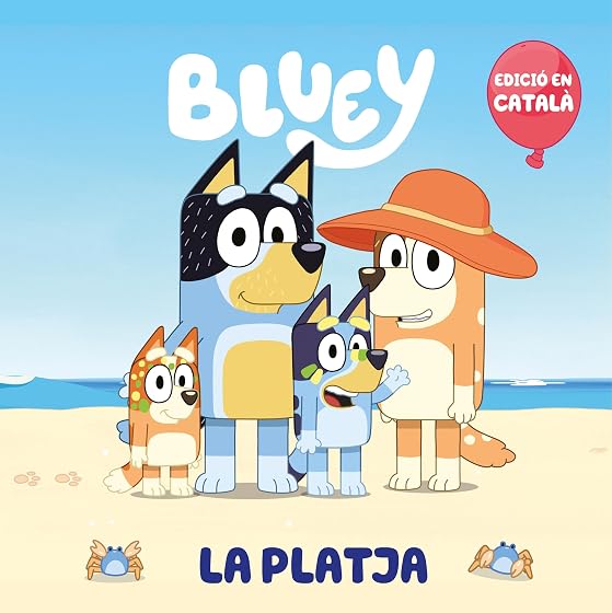 Bluey. Un conte - La platja