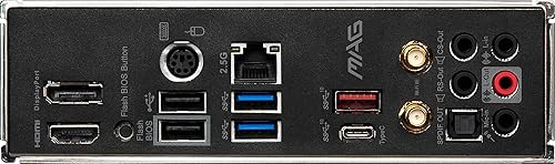 Miniatura 5 de MSI MAG B550M Mortar MAX - Placa base WiFi para juegos (AMD AM4, DDR4, PCIe 4.0, SATA 6Gbs, M.2, USB 3.2 Gen 2, HDMIDP, Micro ATX, Wi-Fi 6E,