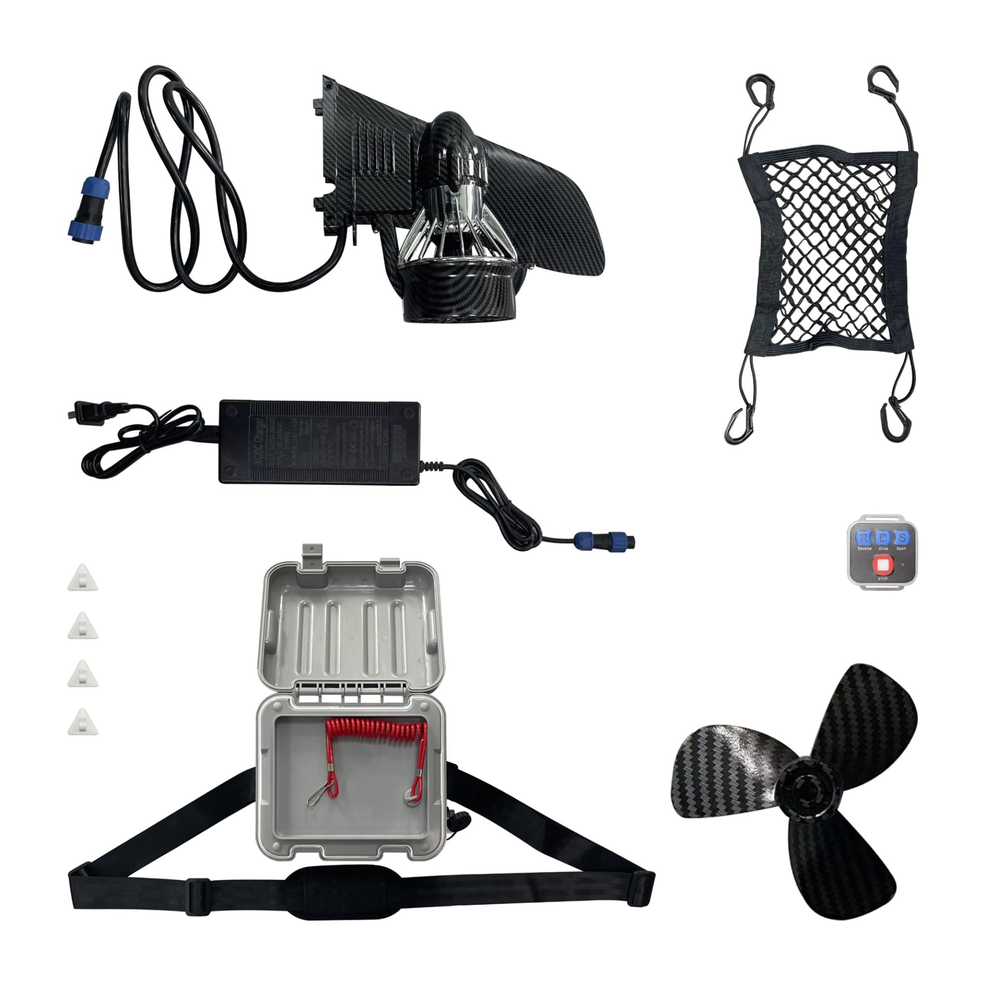 Power Efin Motor Electric Sup Fin i Stand Up Paddle Board Elektryczna płetwa do surfowania