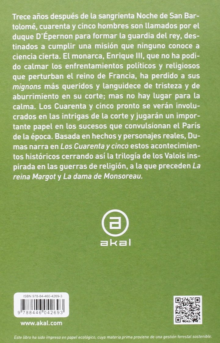 Los cuarenta y cinco: 321 (Básica de Bolsillo Serie Clásicos de la literatura francesa)
