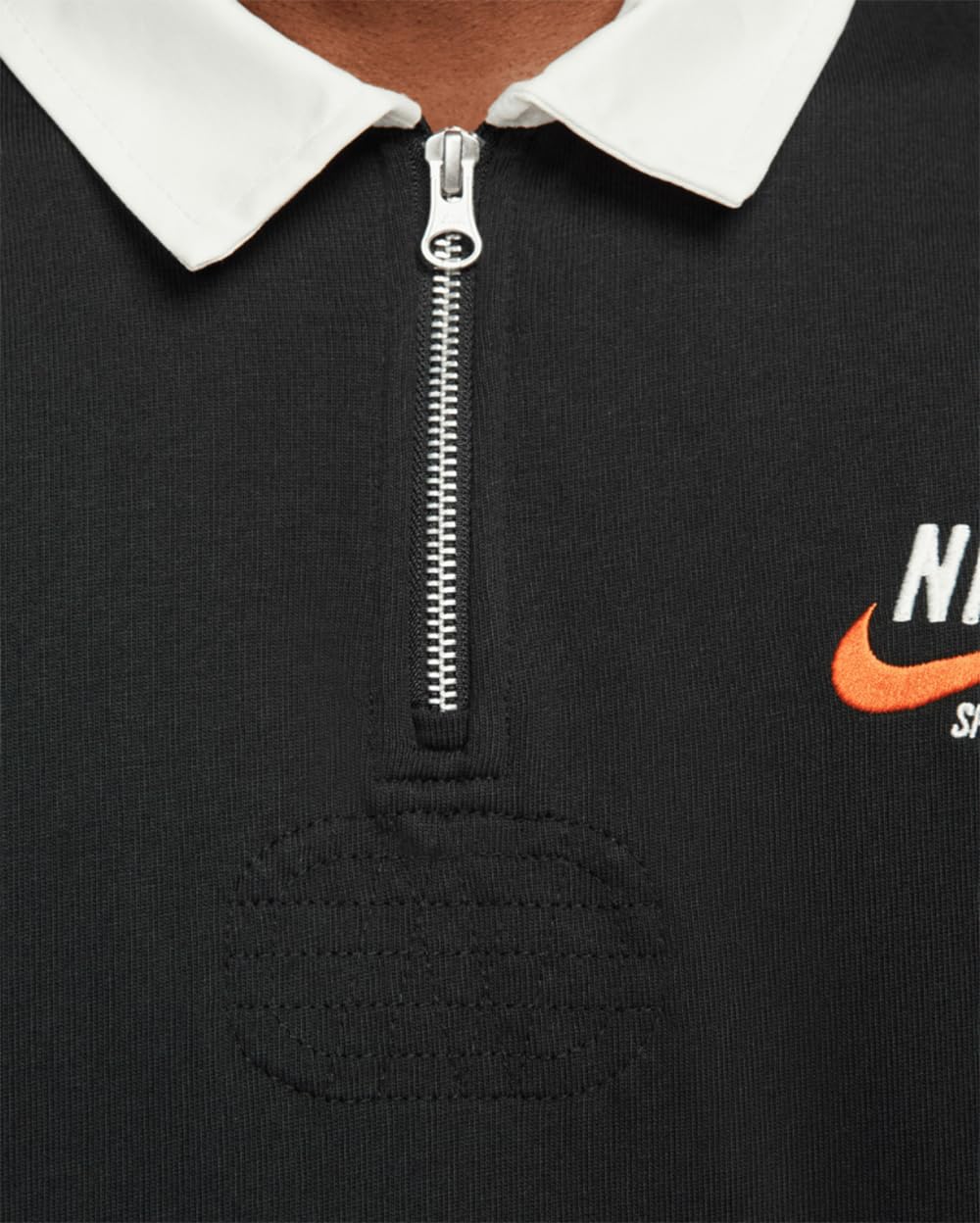 Nike Sportswear Trend Men's Rugby Long Sleeve Polo Negro