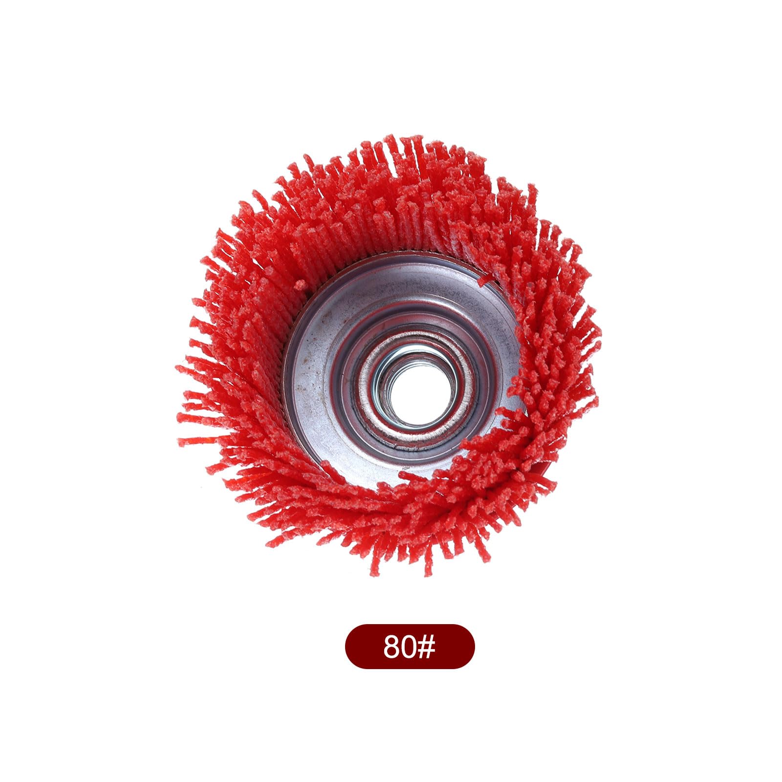 QUARKZMAN 4 Pezzi Spazzola A Tazza In Filamento Di Nylon 3" Per Smerigliatrice Angolare Con Albero Filettato 5/8"-11, Set Di Spazzole Abrasive In Filo Per Vernice E Pulizia Superfici
