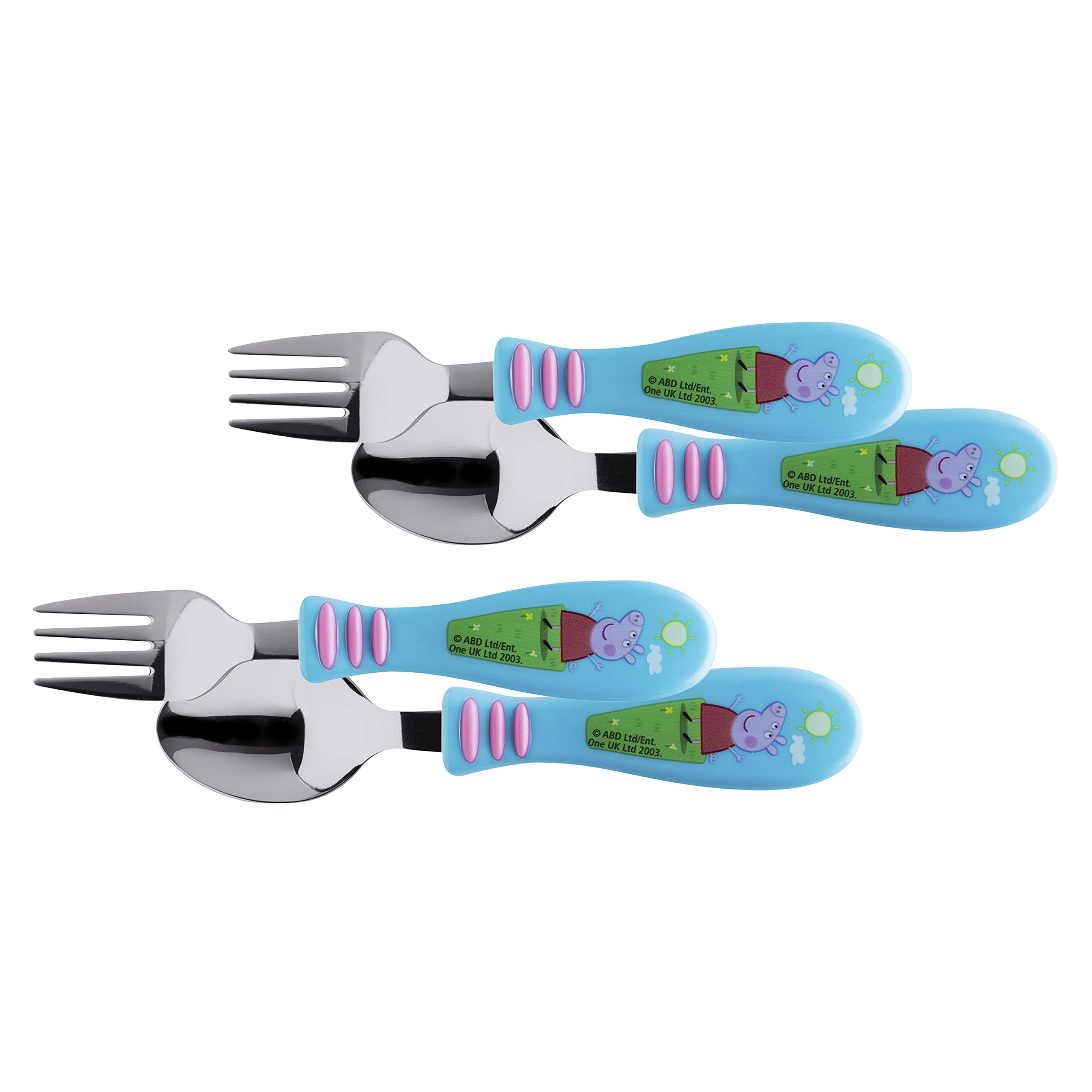 Buy Zak Designs Peppa Pig Kid Flatware Set with Fun Character Art on