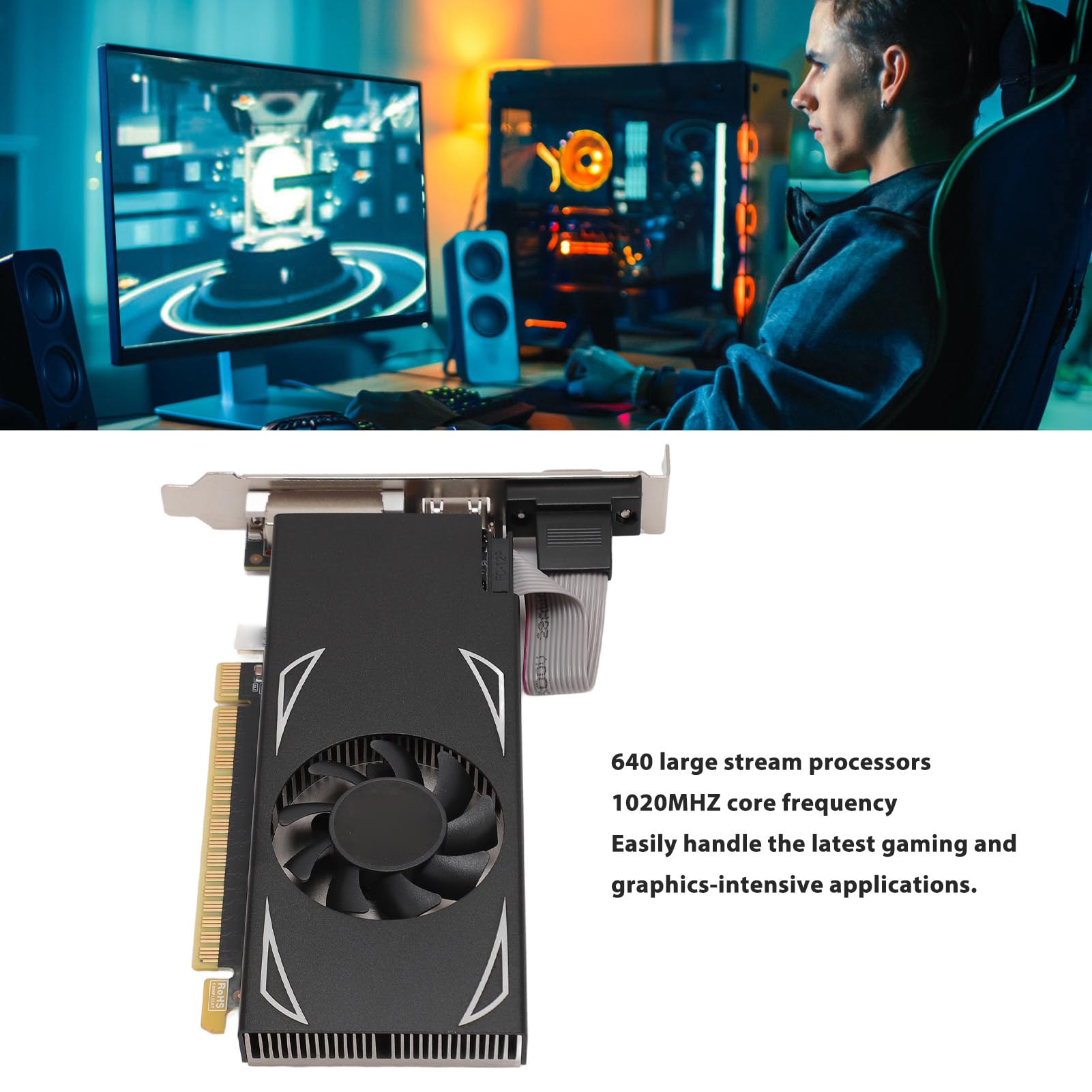 デスクトップGTX750   モニター込み GA-GTX750TI | 4K 60Hz対応GeForce GTX 750 Ti搭載グラフィック