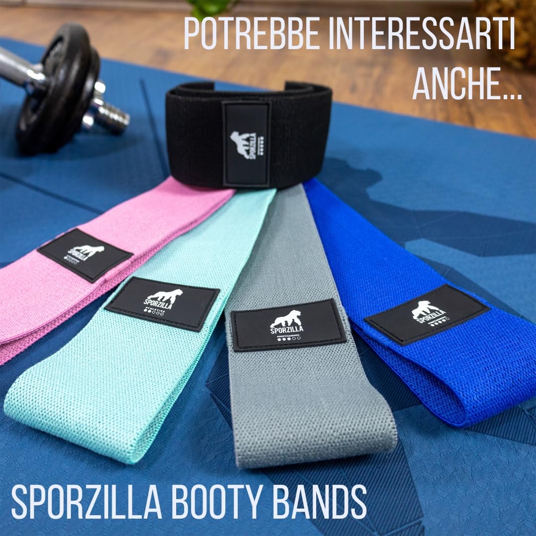 Premium XL tappetino fitness e yoga, extra largo 80 cm, spessore 8 mm, antiscivolo e privo di sostanze nocive, con linee ausiliarie