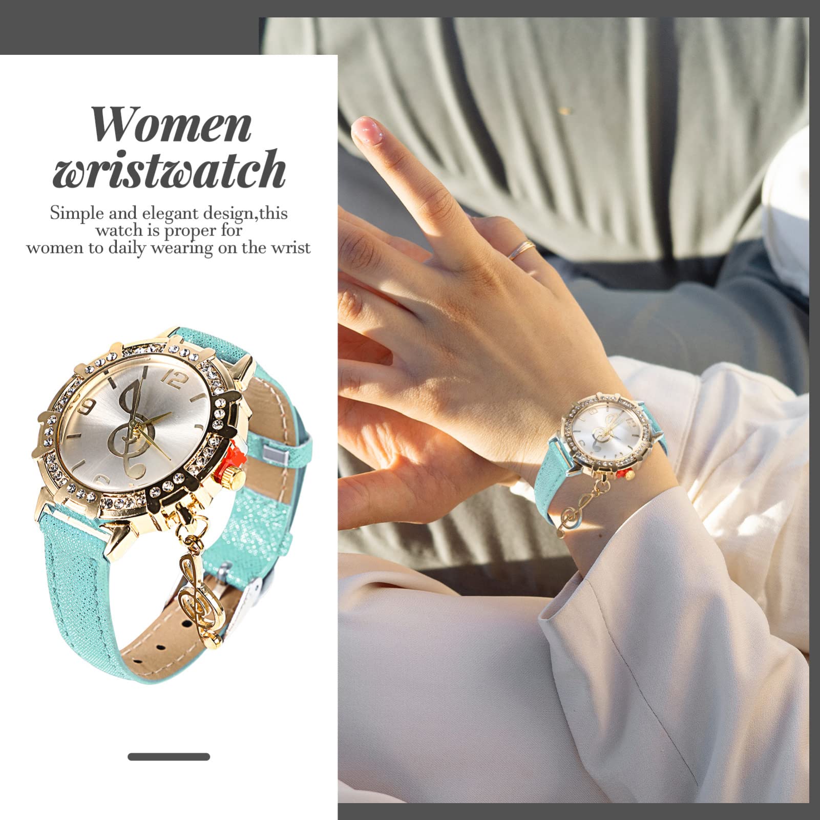 Gatuida Orologio Da Polso Da Ragazza Orologio Da Regalo Orologio Da Regalo Per Il Tempo Libero Orologio Da Polso Da Ragazza Decor Beige