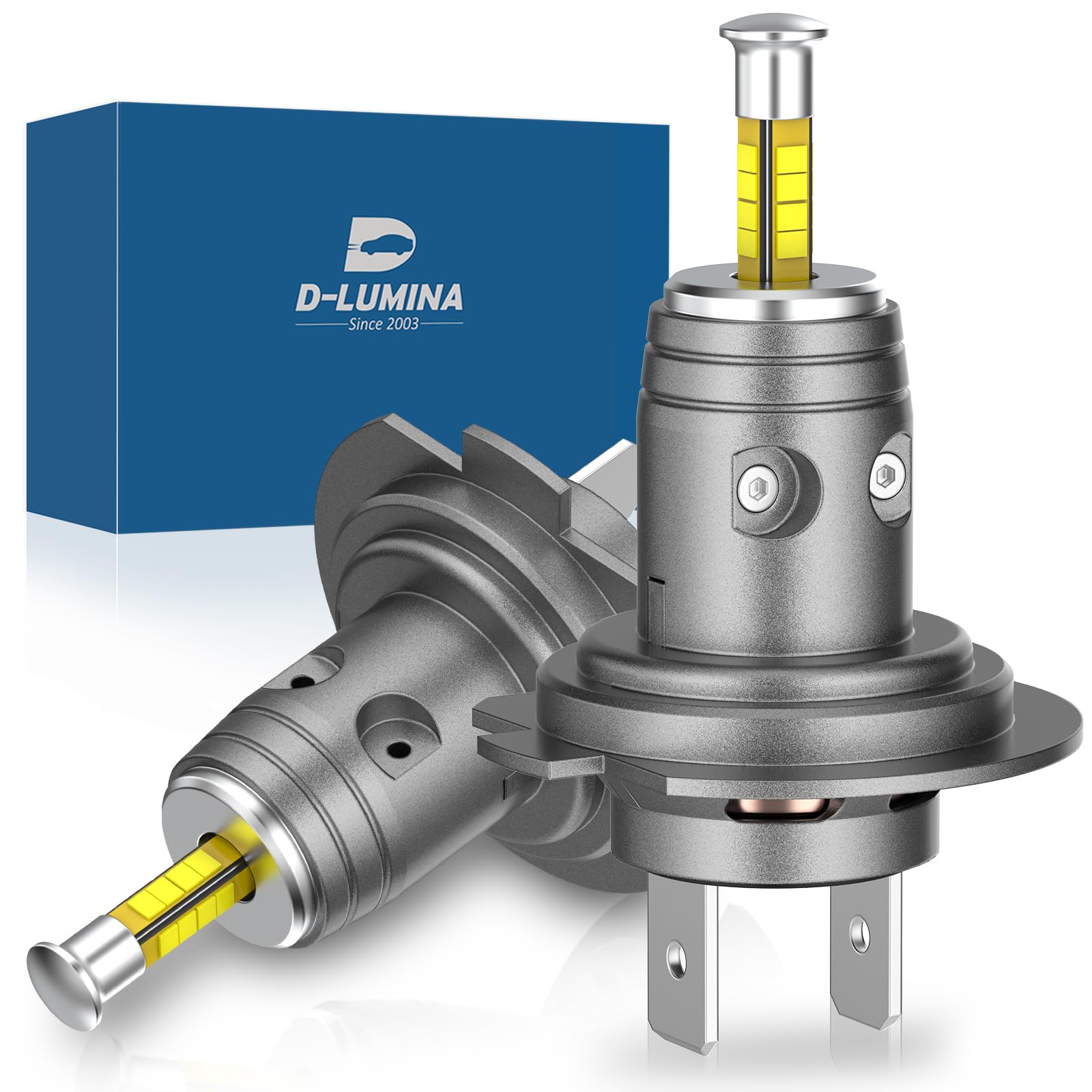 D-Lumina Ampoule LED H7, 12000LM 6500K Puces CSP Super