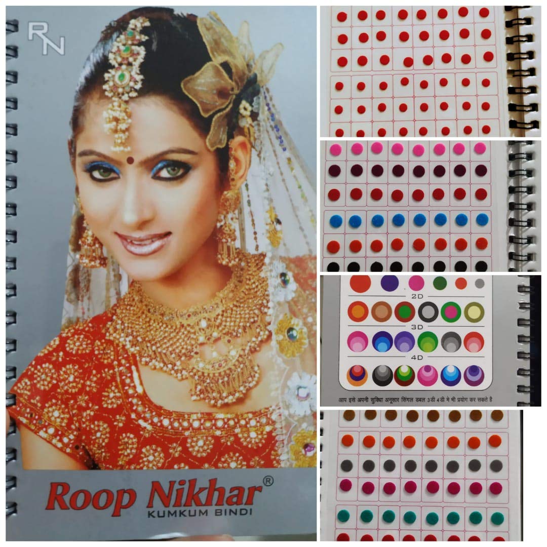 Roop Nikhar 960 Bindi Collection In One Book Small Desertcart