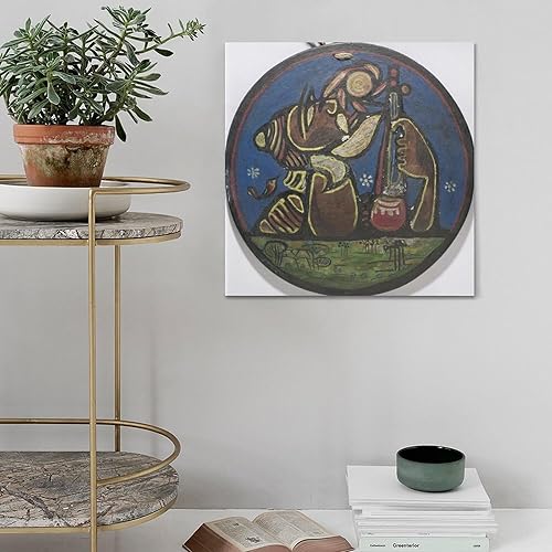 Miniatura 5 de TauNy Jamini Roy Baul - Póster en lienzo para pared, impresiones artísticas de regalos, fotos, pinturas, decoración de habitación, decoración del