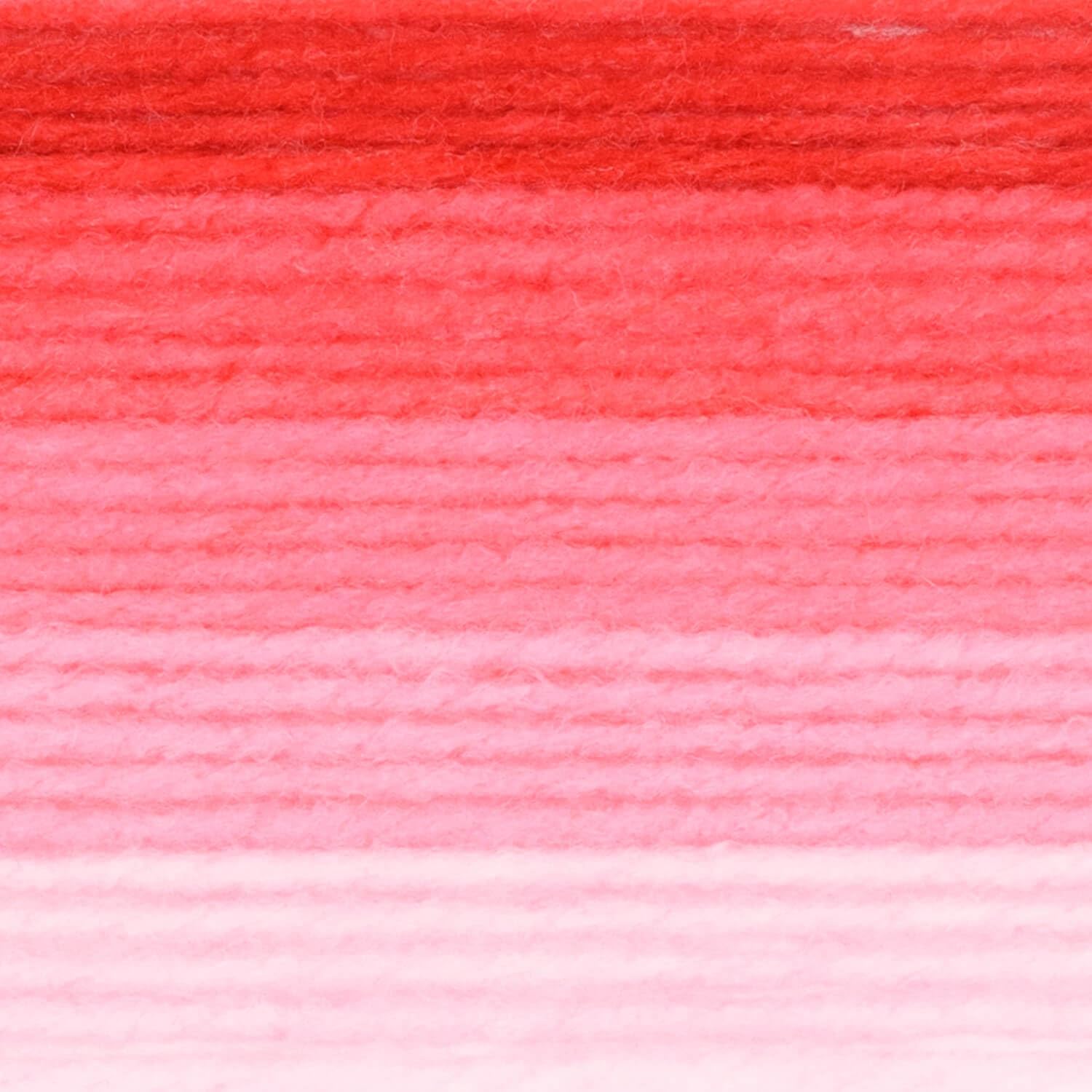 Lion Brand Yarn Gradient mandali, wielokolorowa przędza do robienia na drutach, szydełkowania i rękodzieła, czerwona, 1 opakowanie