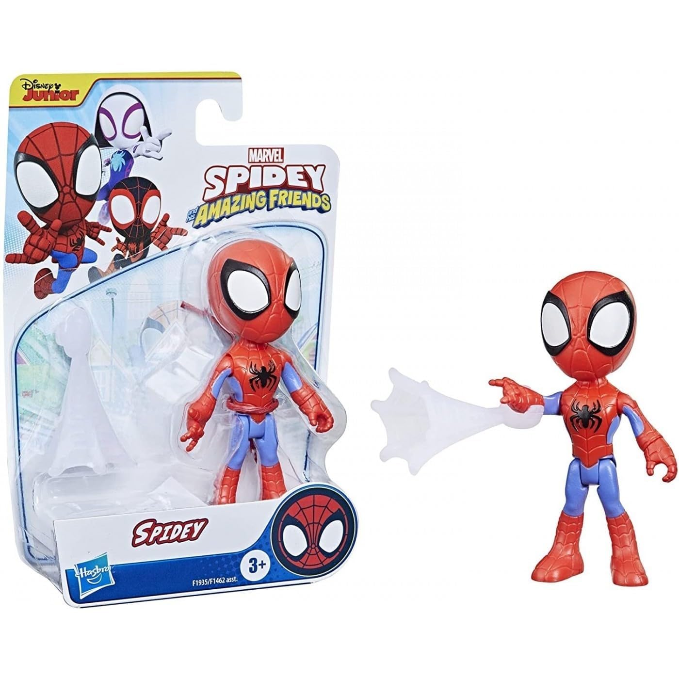 Hasbro Spidey e i Suoi Fantastici Amici - Spidey, action figure giocattolo da 15 cm, con 1 accessorio, per i bambini dai 3 anni in su