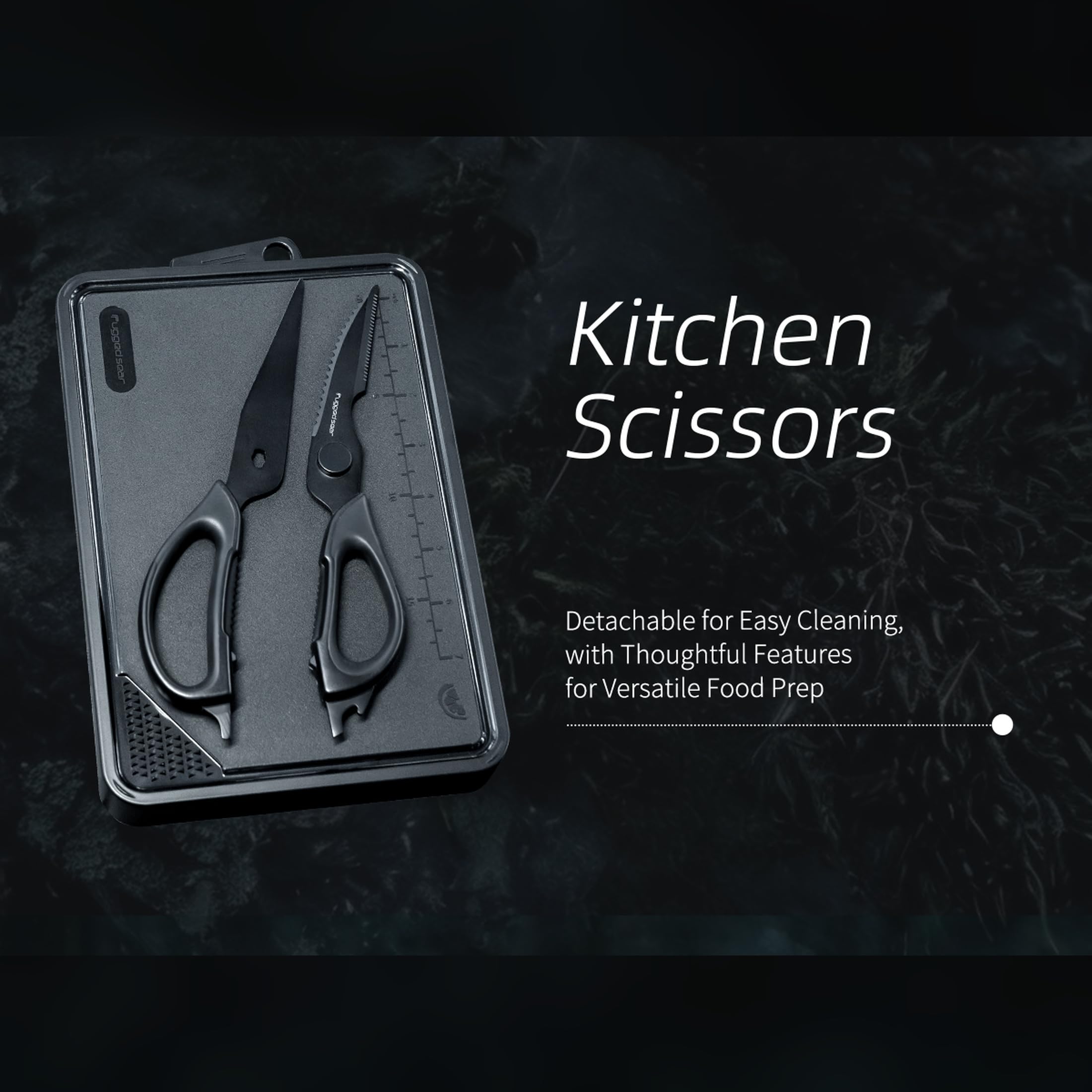 Camping Kitchen Knife Set - 4 Piece Portable Tool Set -4