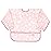 Bumkins Sleeved Bib for Girl or Boy, Baby and Toddler for 6-24 Mos, Essential Must Have for Eating, Feeding, Baby Led Weaning Supplies, Long Sleeve Mess Saving Food Catcher, Soft Fabric, Lace Pink