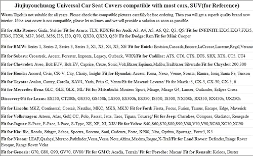 Miniatura 6 de Skysep Crown - Juego completo de fundas de asiento de coche de 5 plazas con ajuste universal y protector de asiento de coche con 2 almohadas de