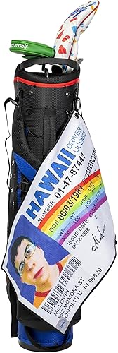 Miniatura 4 de USAG - Toalla de golf de alto rendimiento para miembros del club de golf  Toalla de golf divertida para hombres (toalla McLovin)