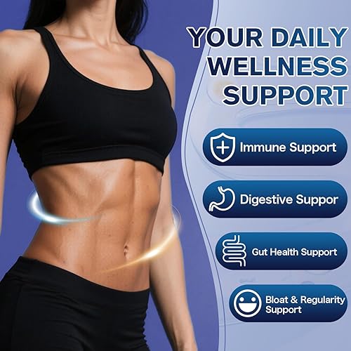 Miniatura 6 de Enzimas digestivas postbióticos prebióticos probióticos para mujeres y hombres, 200 mil millones de UFC, 36 cepas probióticas + cáscara de psyllium