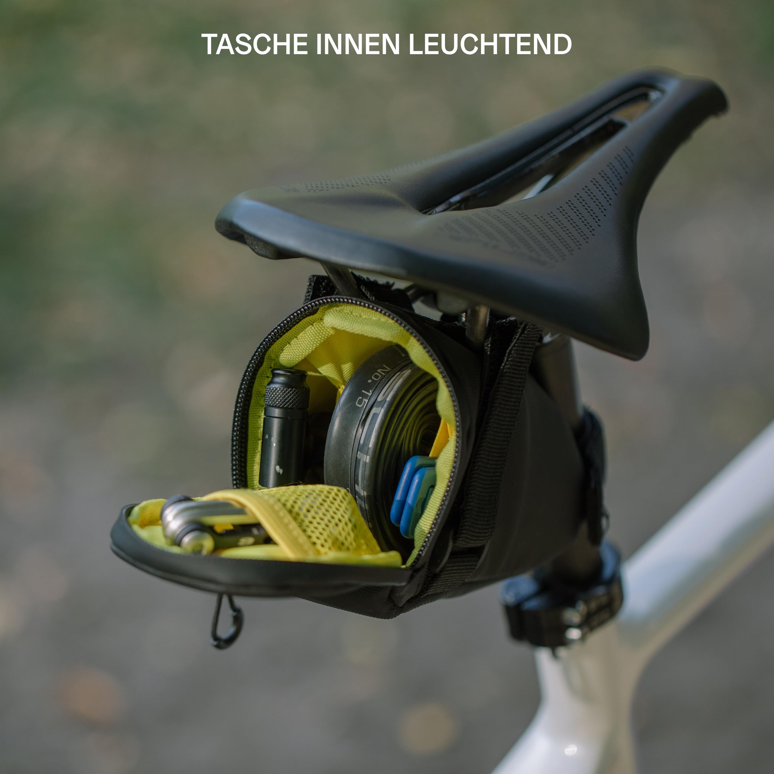 Weekend Trip Bundle - Bikepacking Taschen Set 4,3 L – Fahrrad Lenkertasche, Oberrohrtasche und Satteltasche – leicht, wasserabweisend, ideal für Gravelbike, Rennrad und Touren