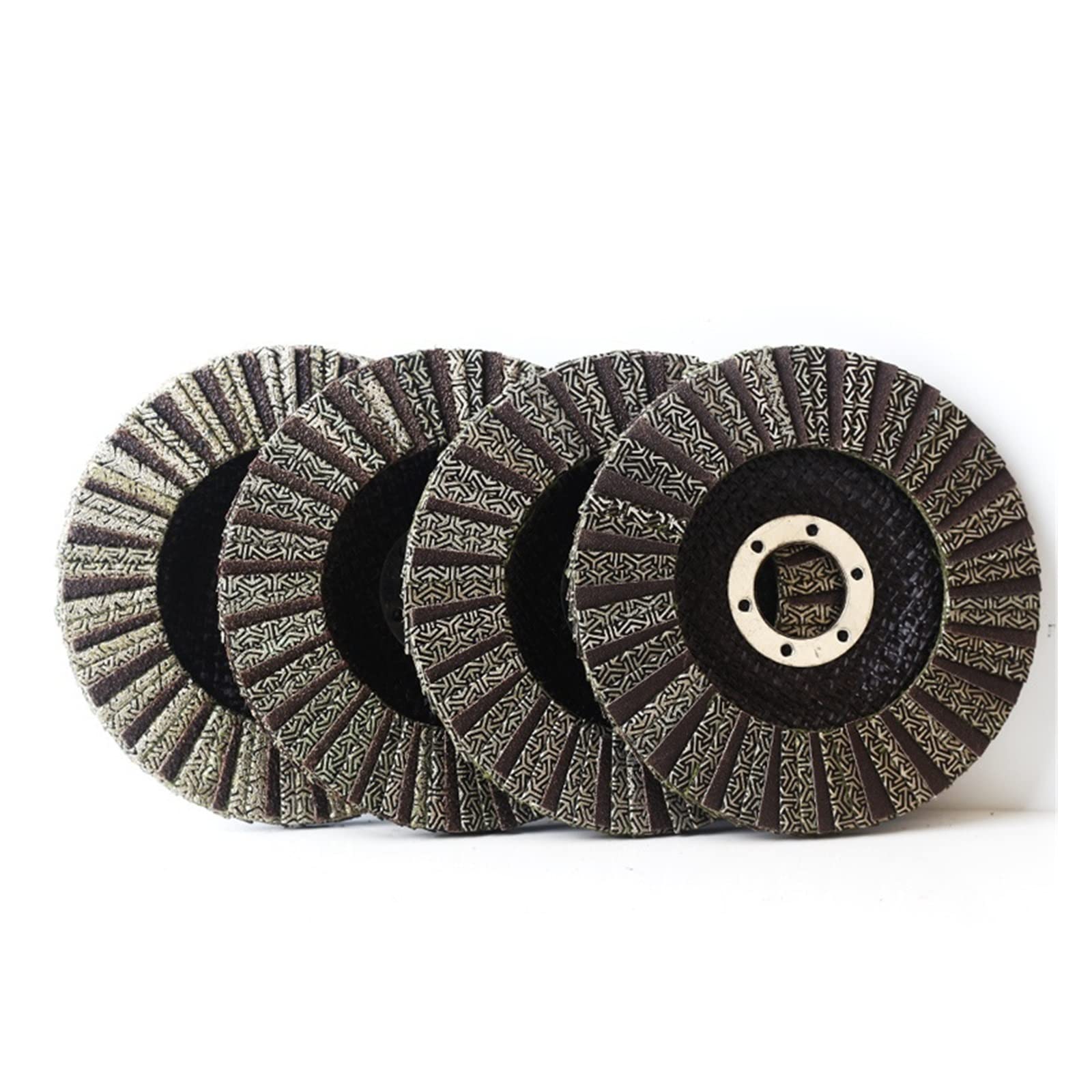 CAREG Galwanizowana sucha mokra tarcza listkowa 4.5 Cal tarcze polerskie 115mm diamentowa galwaniczna tarcza ścierna nadająca się do szlifierki Durable (Size : 60)