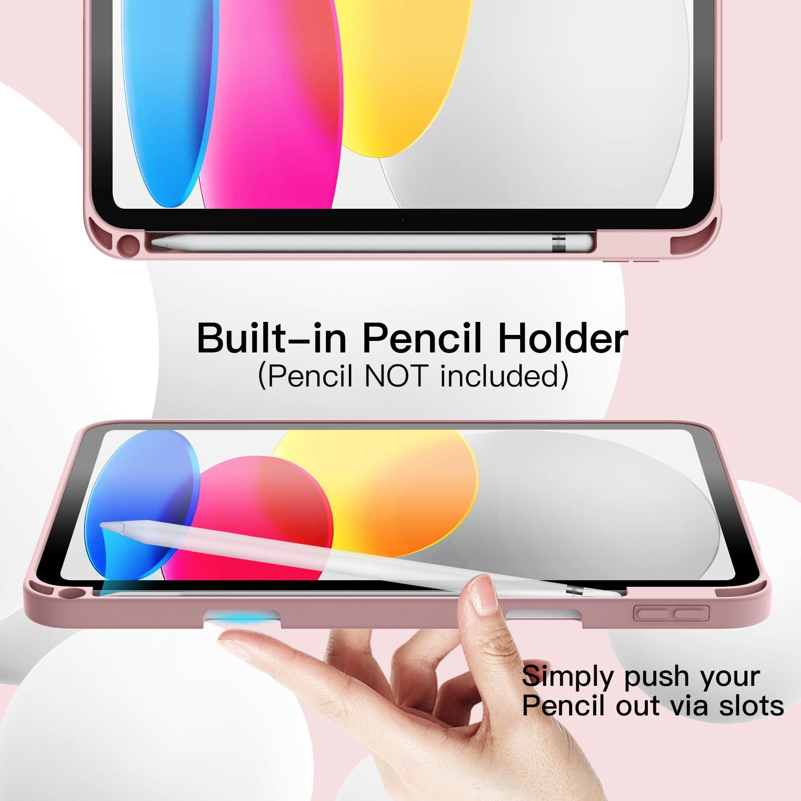 iPadアクセサリー L E S T Y Amazon.com: JETech Rotating Case for iPad (A16) 11th/10th