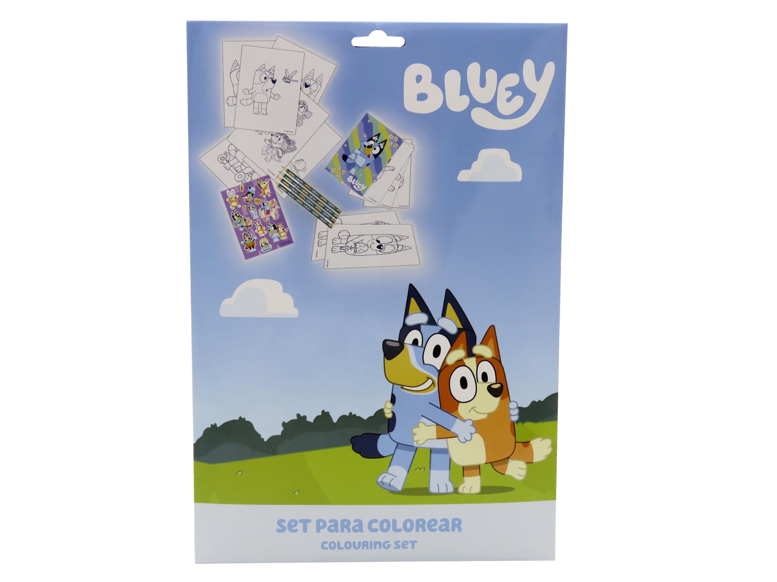 CYPBRANDS - Bluey, Coloring Set, Gifts, Creative Activities, Official Product