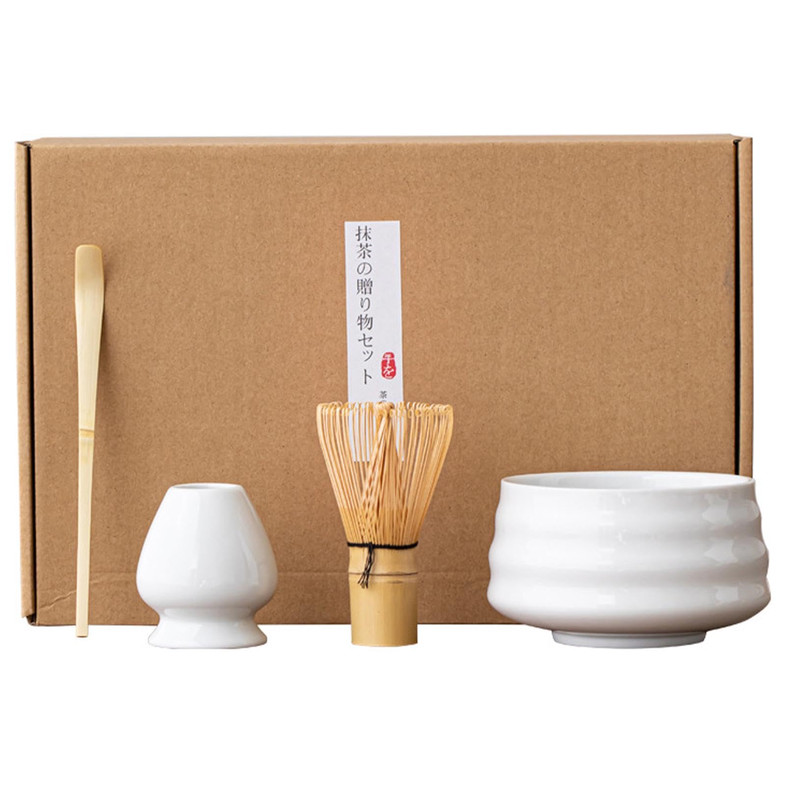 Japo?ski zestaw matcha, zestaw misek do herbaty Matcha | Zestaw akcesoriów Matcha japo?sk? ceremoni? parzenia herbaty, ? ?ników herbaty, pocz?tkuj?cych