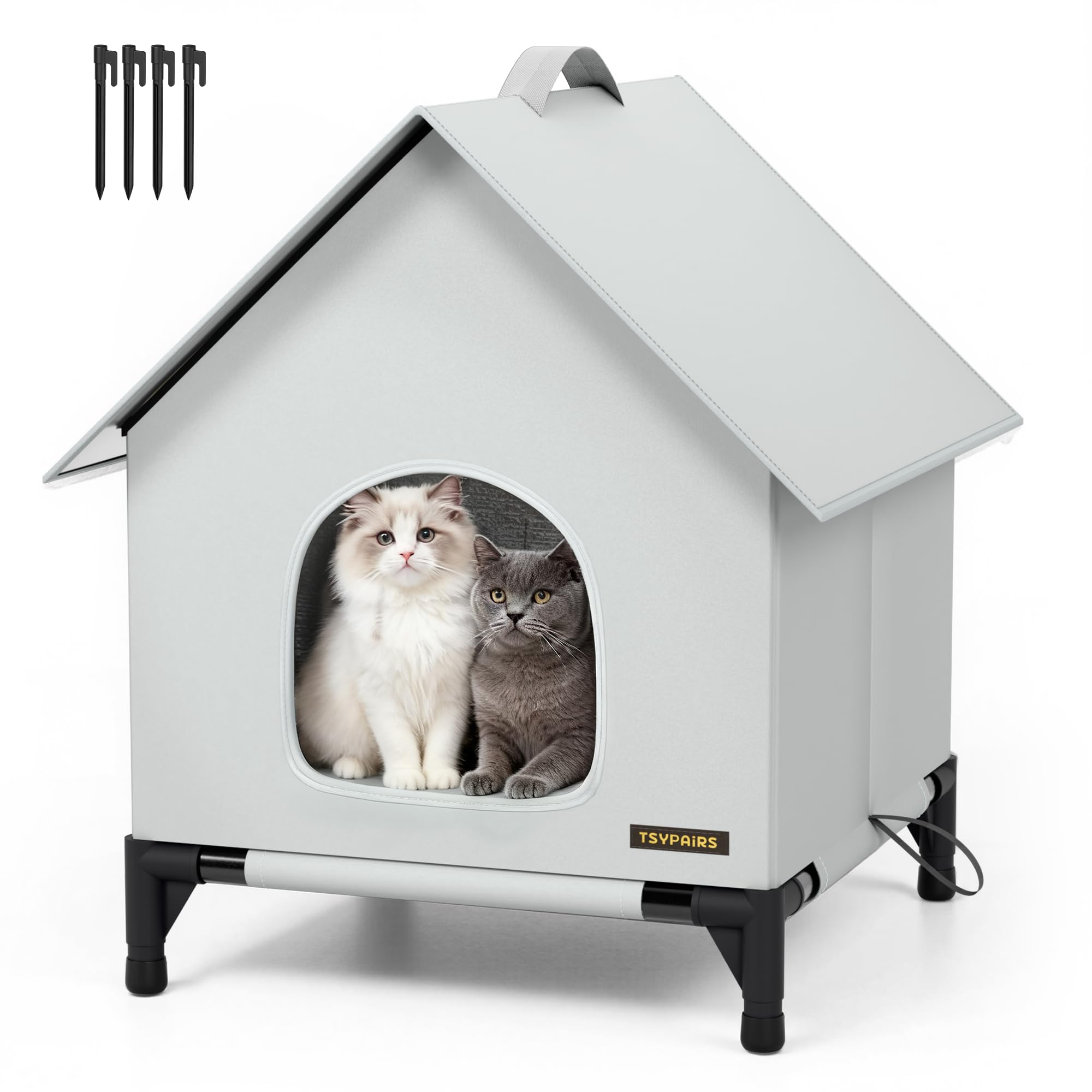 Cat House - Outdoor Cat House for Indoor and