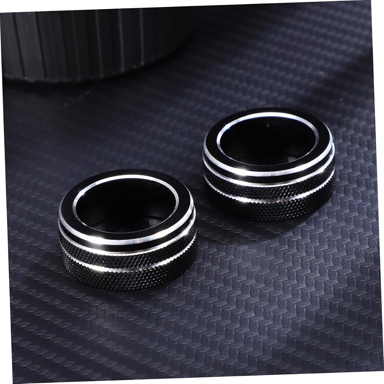 PRETYZOOM Enhance Your Car's Interior with Knob Decorative Ring Fit for Corolla Easy Install