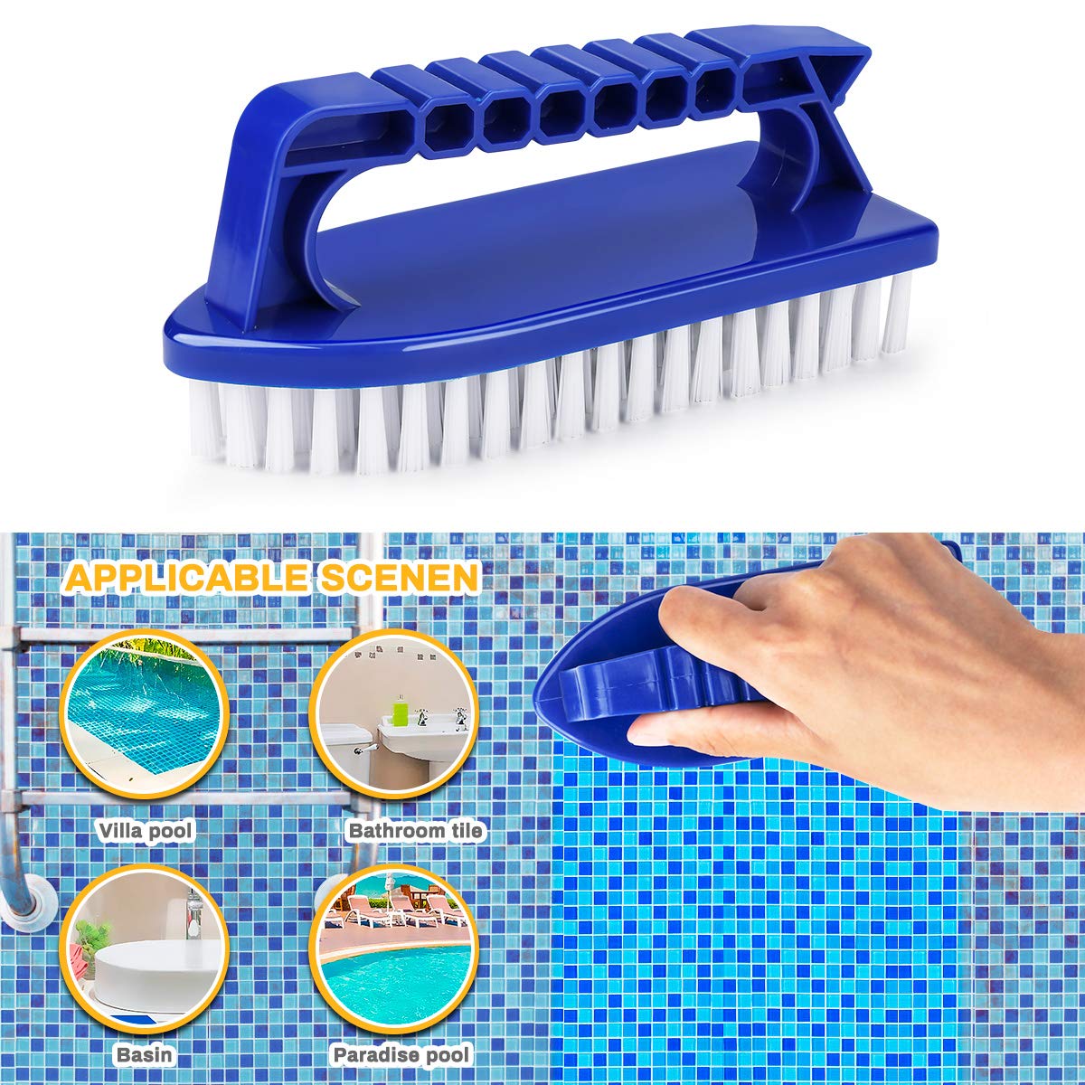 Buy CestMall Pool Cleaning Kit 4PCS Pool Brush Set with 18inch Pool