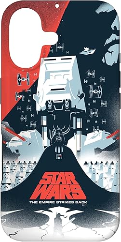 Star Wars The Empire Strikes Back - Carcasa para iPhone 17, diseño de película ilustrada
