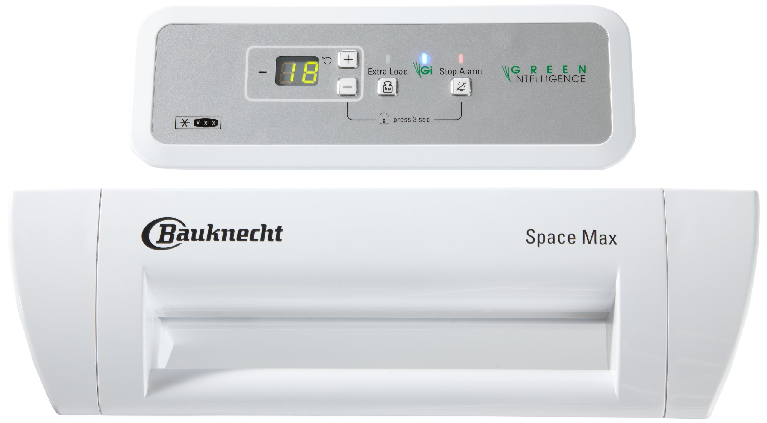 Bauknecht GTE 280 A3+ Gefriertruhe A+++ 274 L Digitale Temperaturanzeige ECO Energiesparen Kindersicherung