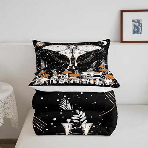 Miniatura 200 de Castle Fairy Juego de edredón con bandera estadounidense, tamaño King, ropa de cama de animales de pastor alemán para niñas y adolescentes, juego