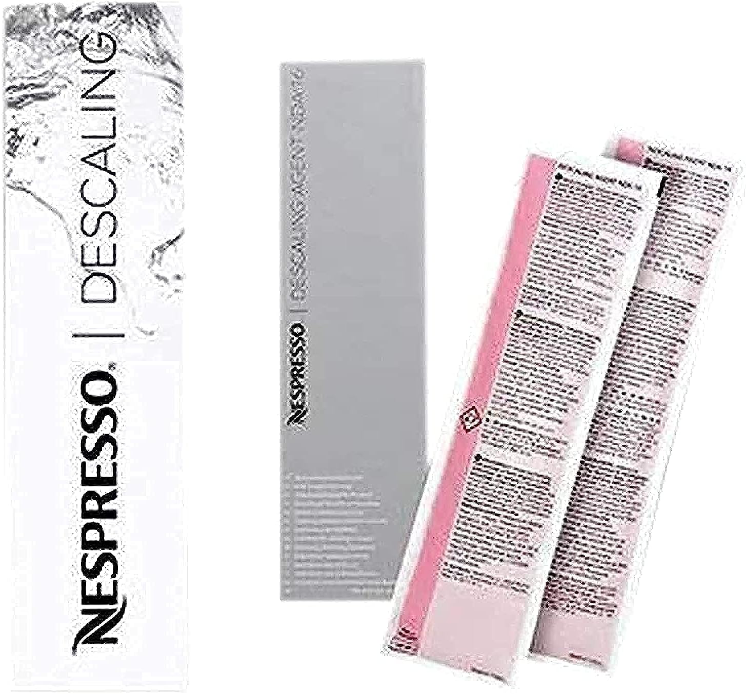 NESPRESSO DESCALING KIT INCLUDES 2 UNITS NEW VERSION
