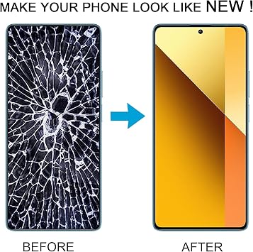 Daguys for Xiaomi Redmi Note 13 5G AMOLED Material LCD Screen Digitizer Full Assembly with Frame