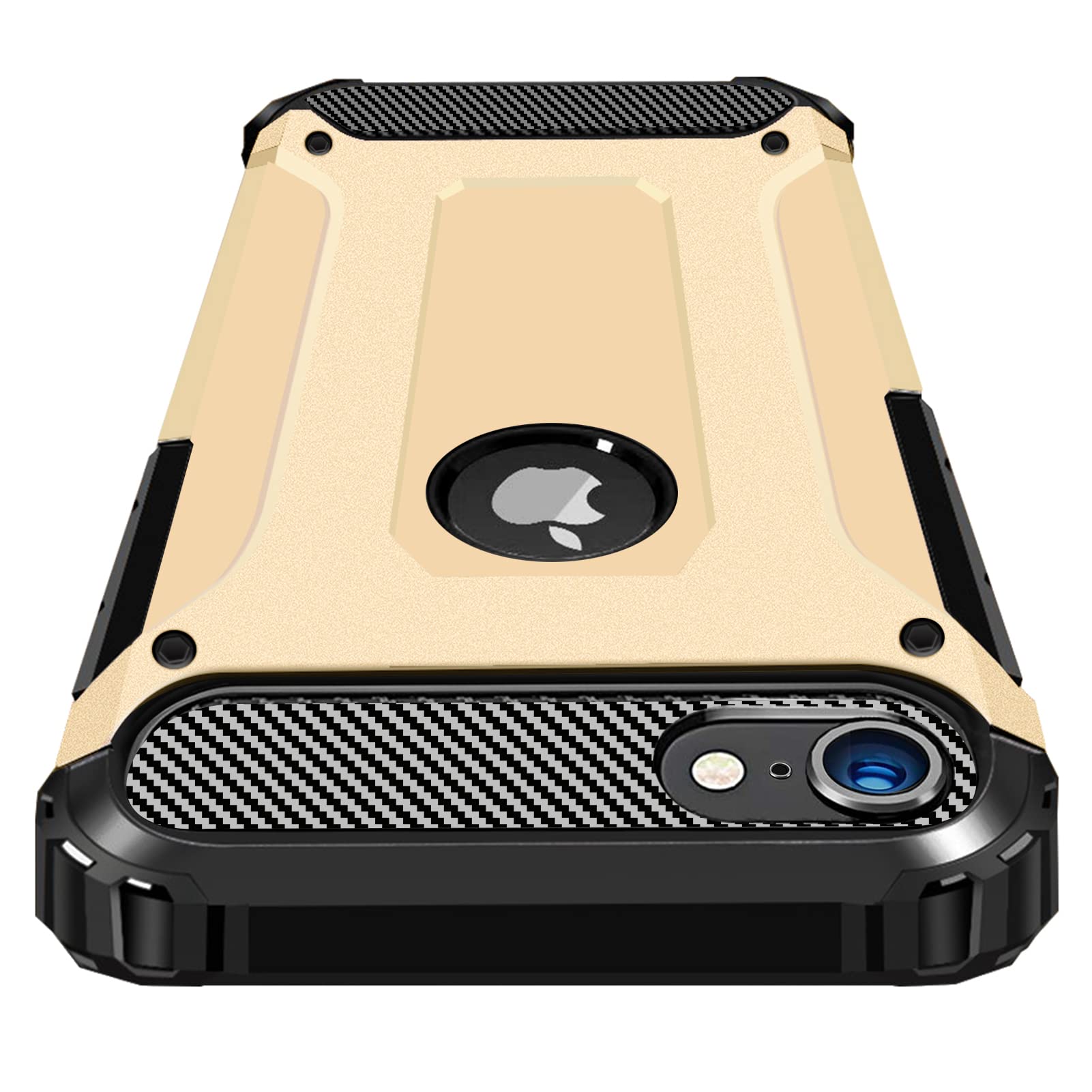 iPhone 8 用 ケース 耐衝撃 PC 対応 落下衝撃吸収 TPU スマホ 防塵 アイフォン8 用 ケース 米軍MIL規格 軽量 薄型 擦り傷防止 クリア 取り出し易い 携帯カバー 落下防止 オシャレ iPhone保護ケース 超耐久 おしゃれ 人気 オシャレ 金 RP12-8G-JIN-01-CP