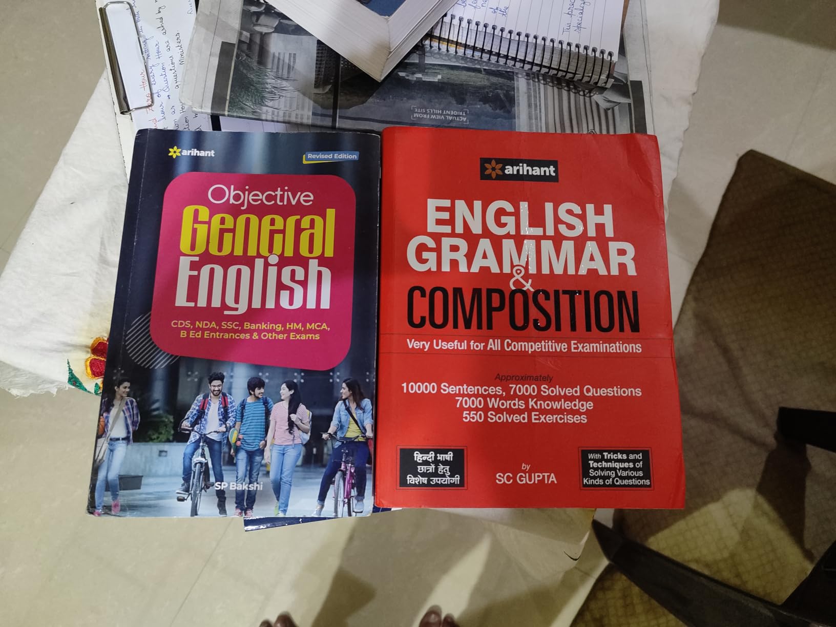 Combo - English Grammar & Composition with Objective General English by