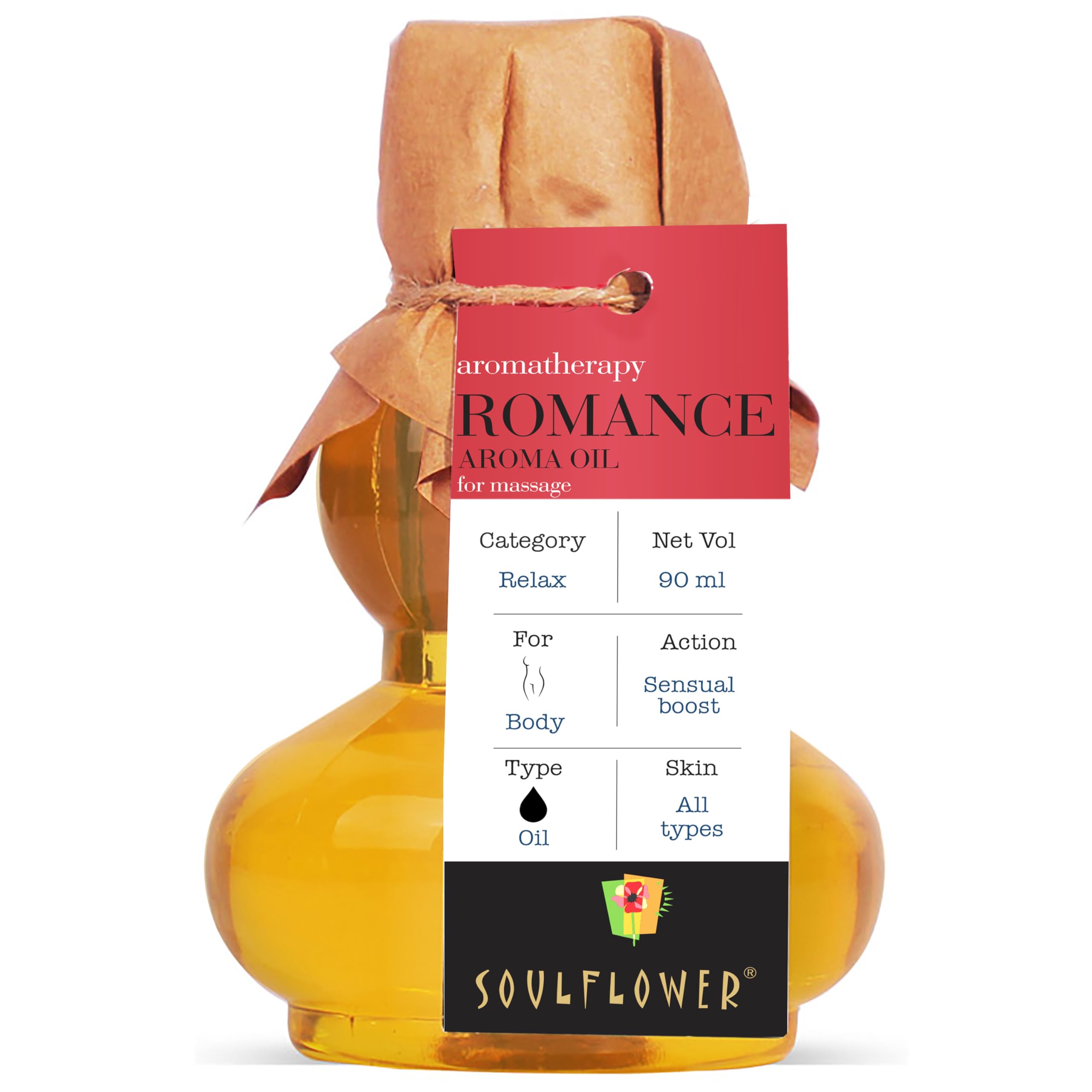 Soulflower Romance Aroma Massage Oil, 90ml (B00BOLB3PA) Amazon Price History, Amazon Price Tracker