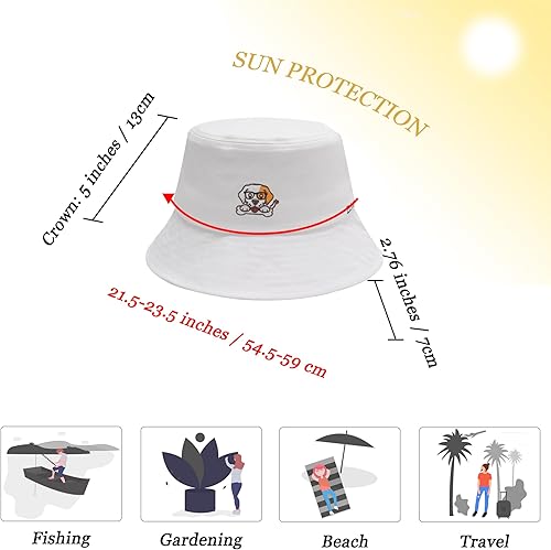 Miniatura 8 de ZLYC Gorra de pescador bordada de moda unisex para hombres y mujeres