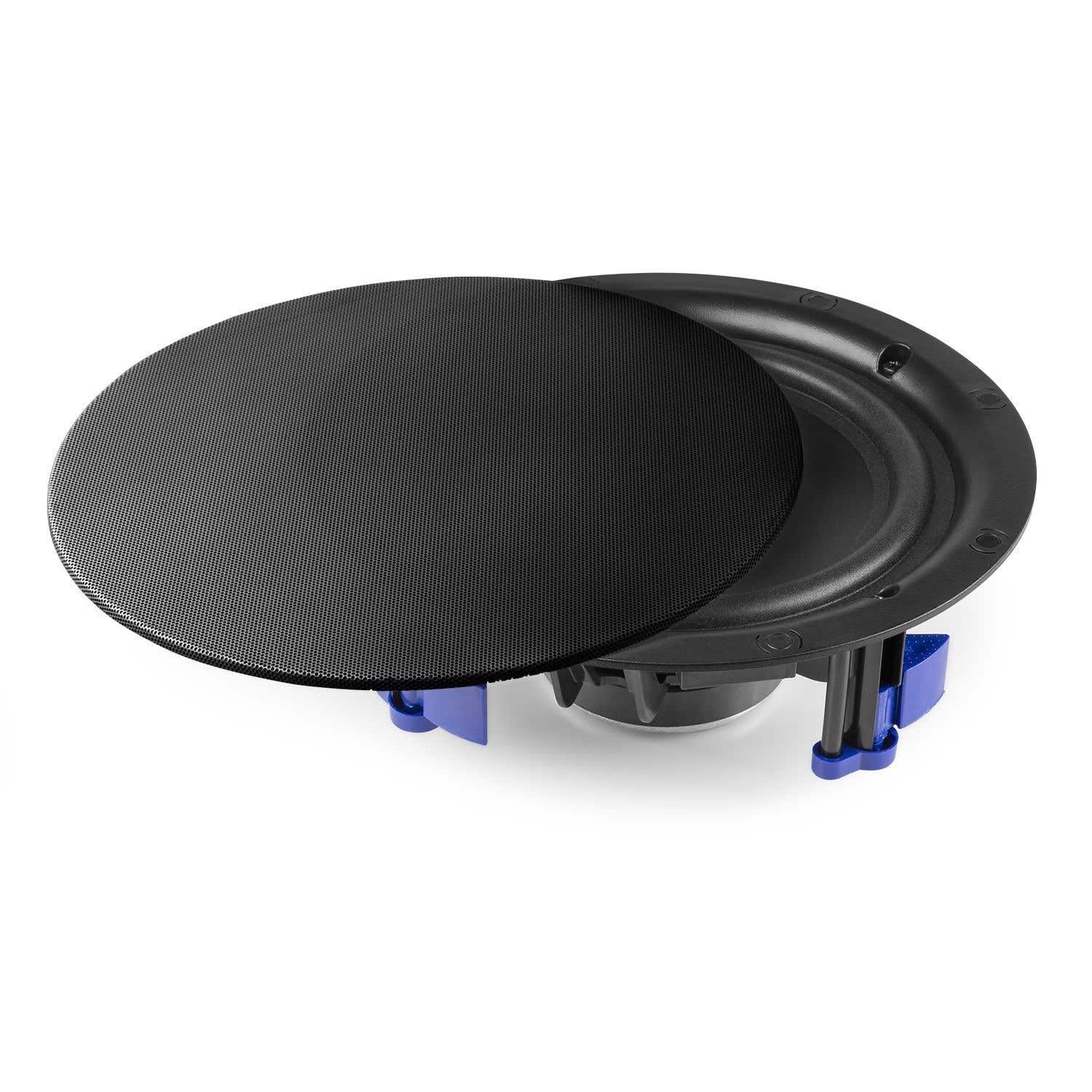 Power Dynamics NCBT8B - Altavoces Bluetooth para Techo, Color Negro, 8 Pulgadas, 80 W, diseño Elegante, Altavoces públicos Address, Ideal para Bars, Tiendas, restaurantes.