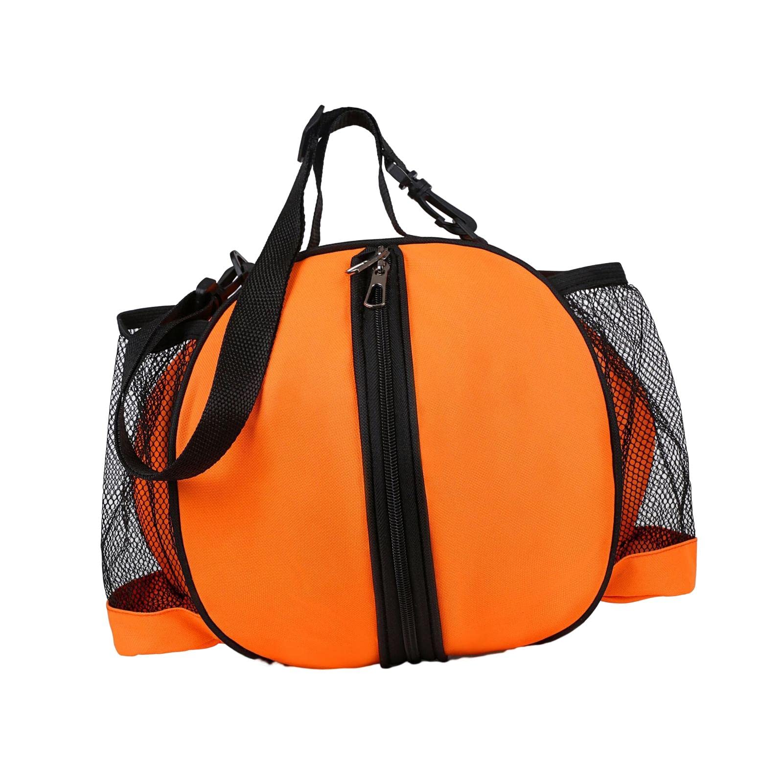 Enakshi® Basketball Shoulder Bag Basketball Tote Bag for Boys Girls Accessory Durable Single Strap Orange|Sporting Goods | Team Sports | Baseball & Softball | Equipment Bags-image-41