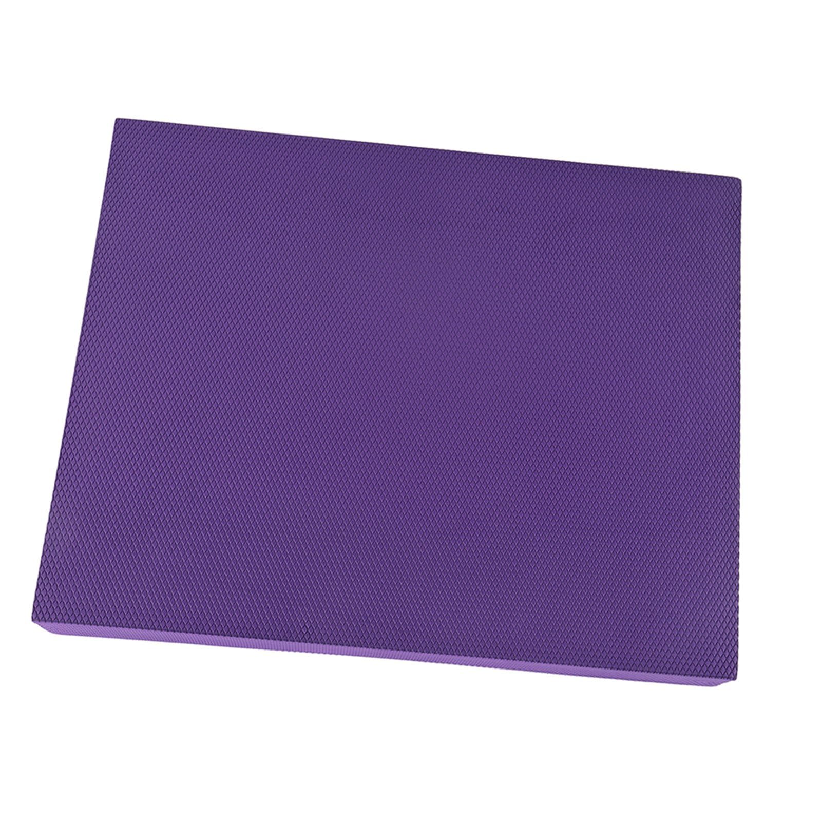Balance-Trainingsmatte, TPE, Wasserdicht, Rutschfest, Hoch Belastbar, übungs-Balance-Pad, Weiches Kissen, übungs-Balance-Pad für Physiotherapie, Knie- und Kn?chelübungen, (Lila)