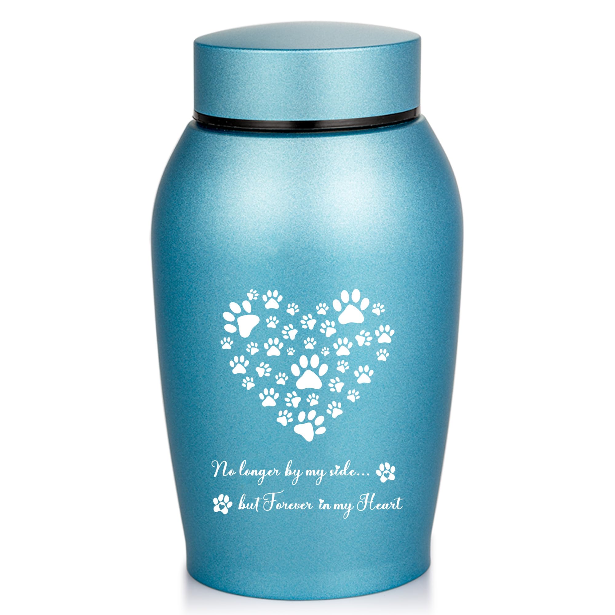 Pet Cremation Urns for Dog, Cats Ashes, Blue Keepsake Urn Memorial & Remembrance Gift for Pet Loss โ image 1