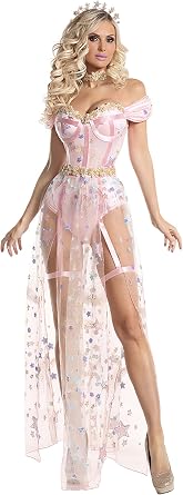 Party King Womens Party King Womens Cosmos Goddess Costume