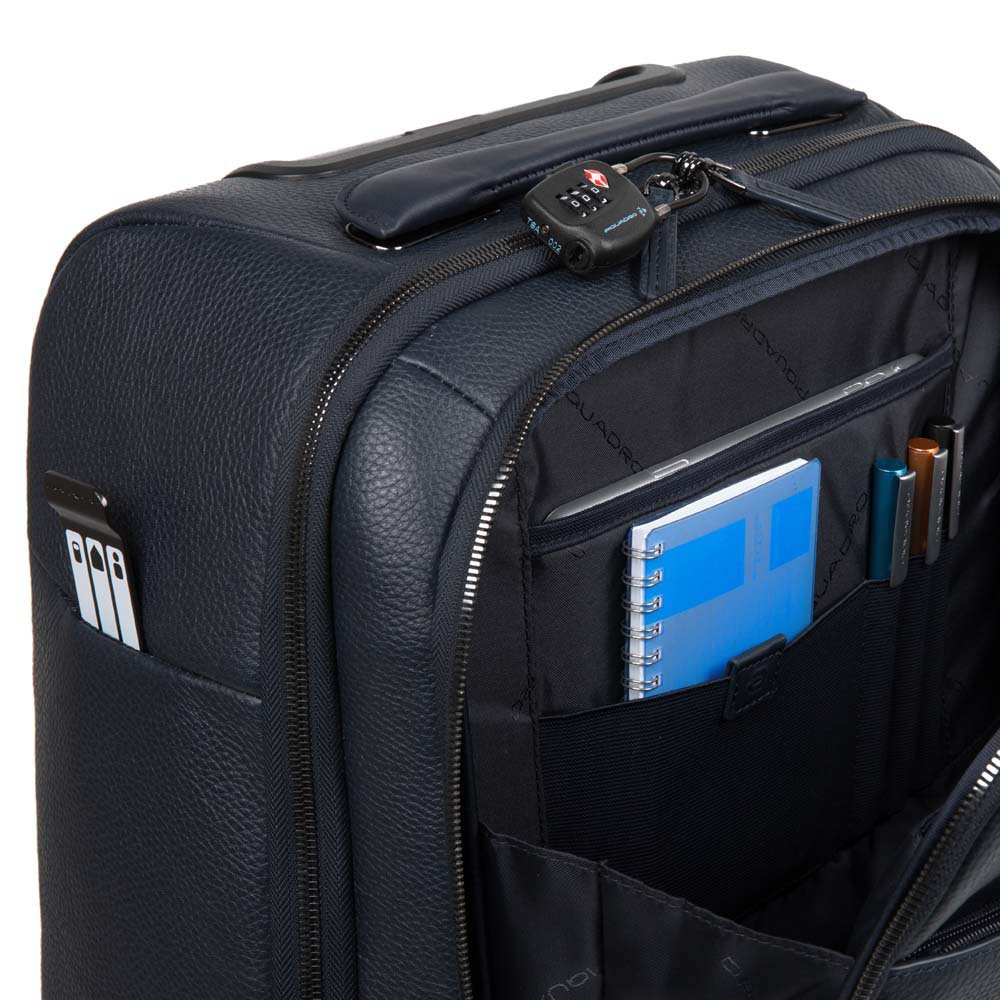 Piquadro Trolley para portátiles, Negro (Negro) - BV3200S86/N